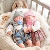 BiBi Baby Doll - Blue Tartan (45 cm / 18")