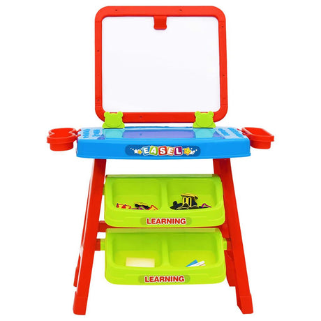 Learning Desk & Magnetic Easel Chalkboard by The Magic Toy Shop - UKBuyZone