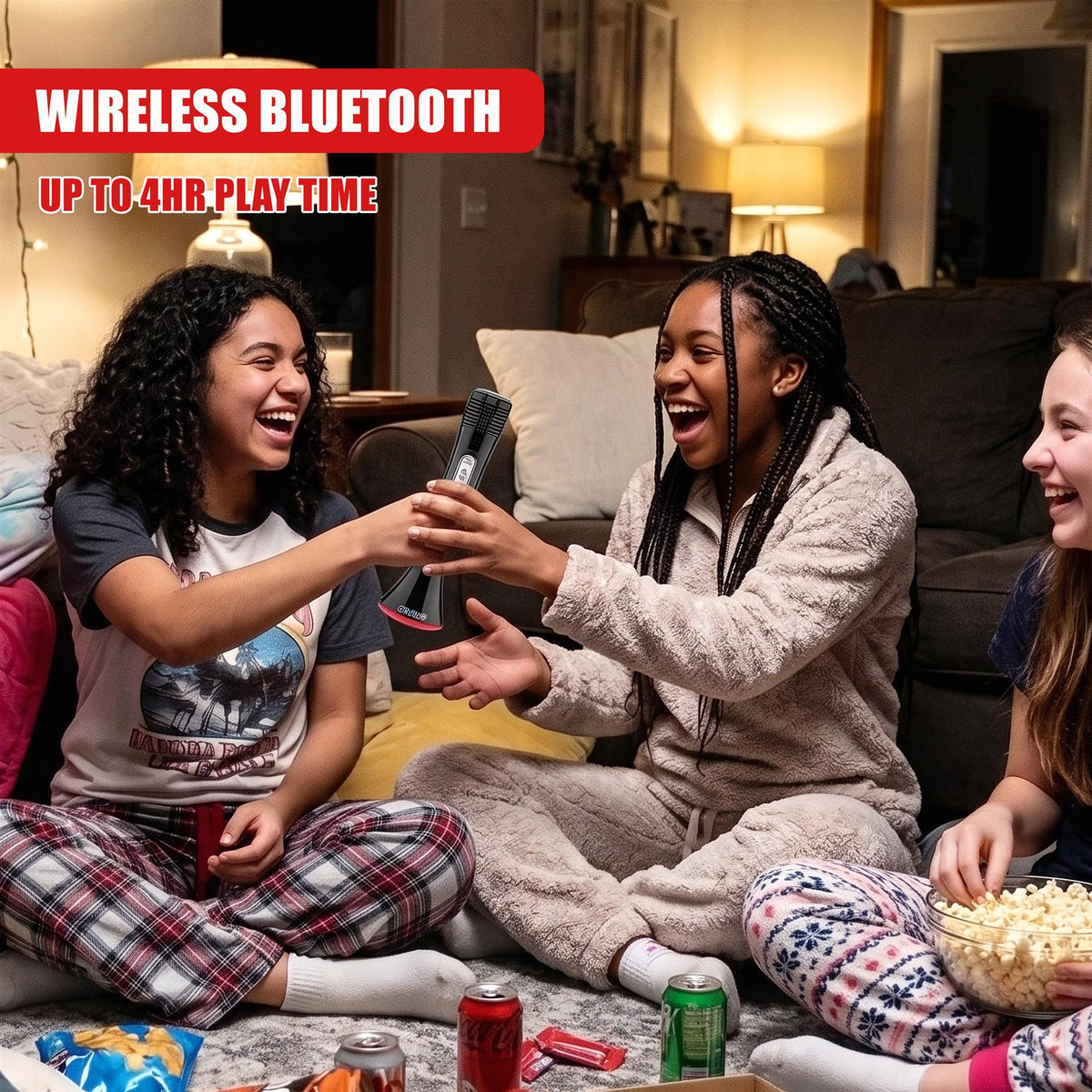 2-in-1 Kids Karaoke Microphones