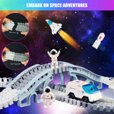 space toy rocket track with astronaut - UKBuyZone