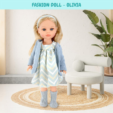 BiBi Fashion Doll "Olivia" (38 cm / 15") by BiBi Doll - UKBuyZone