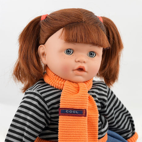 BiBi Sleeping Ginger Girl Doll (45 cm / 18") by BiBi Doll - UKBuyZone