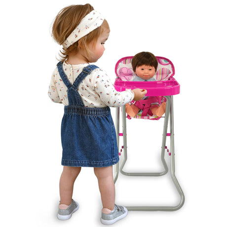 Feeding Dolls High Chair by BiBi Doll - UKBuyZone