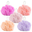 Body Loofah Set of 5 with Mesh Storage Bag by GEEZY - UKBuyZone