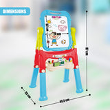 Blue Folding Double-Sided Magnetic Drawing Board