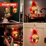Santa Gnome Neon Sign