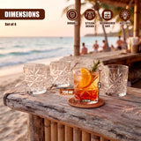 Set of 4 Whisky Glasses