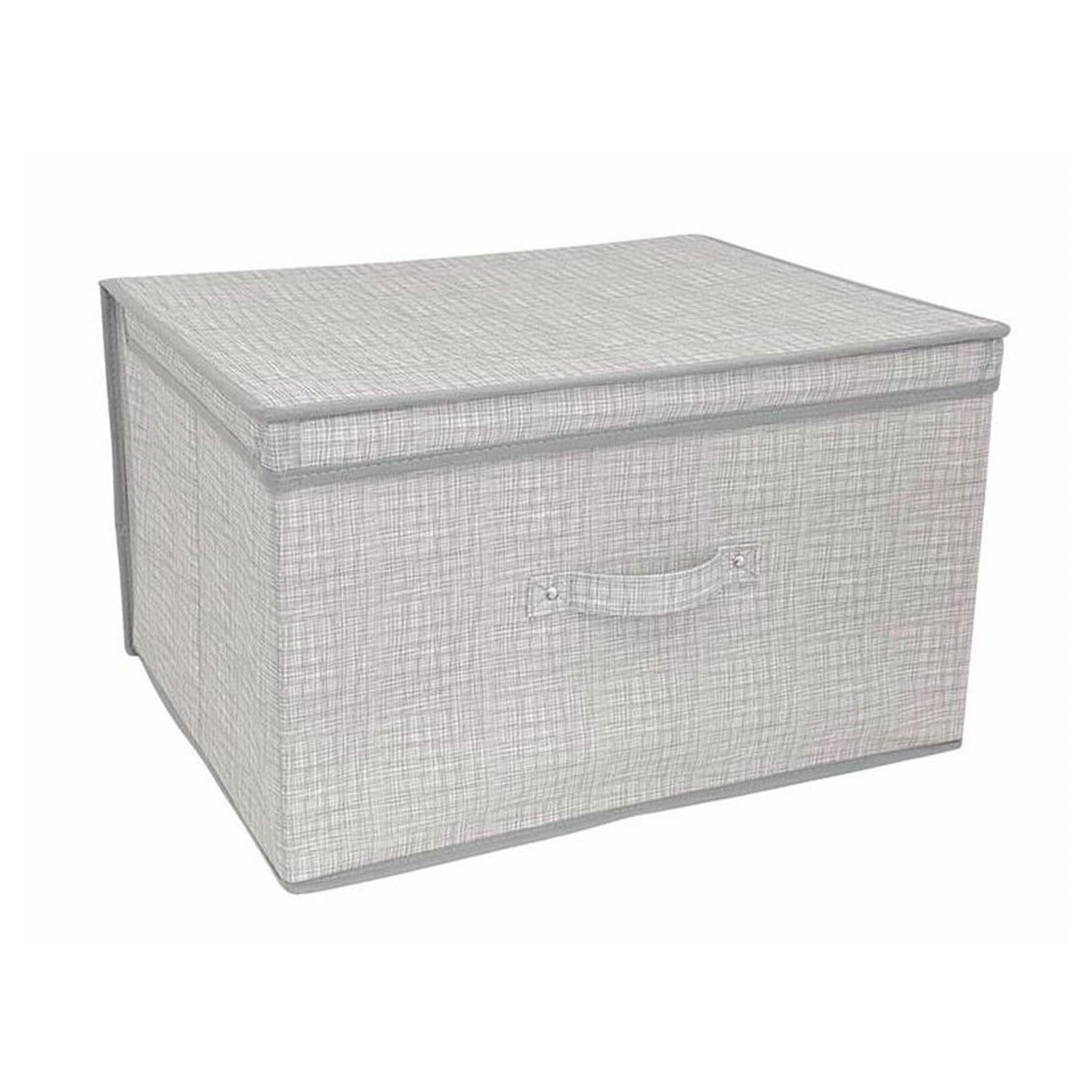Linen Grey Large Storage Box by The Magic Toy Shop - UKBuyZone – UKbuyzone