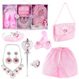"A vibrant pink costume set, complete with matching jewelry, shoes, and a tiara." - UKBuyZone