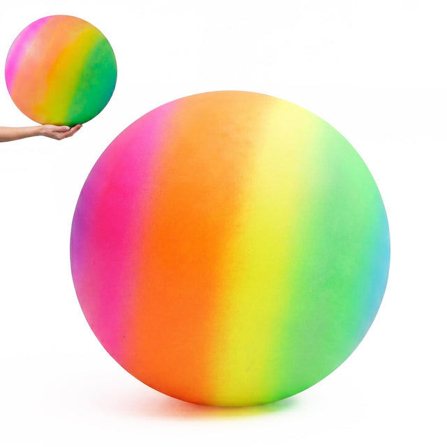 A pair of spheres demonstrates a continuous rainbow color gradient, ranging from red through yellow to green.