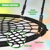 Giant Kids Outdoor Nest Disc Swing for 2 People by The Magic Toy Shop - UKBuyZone
