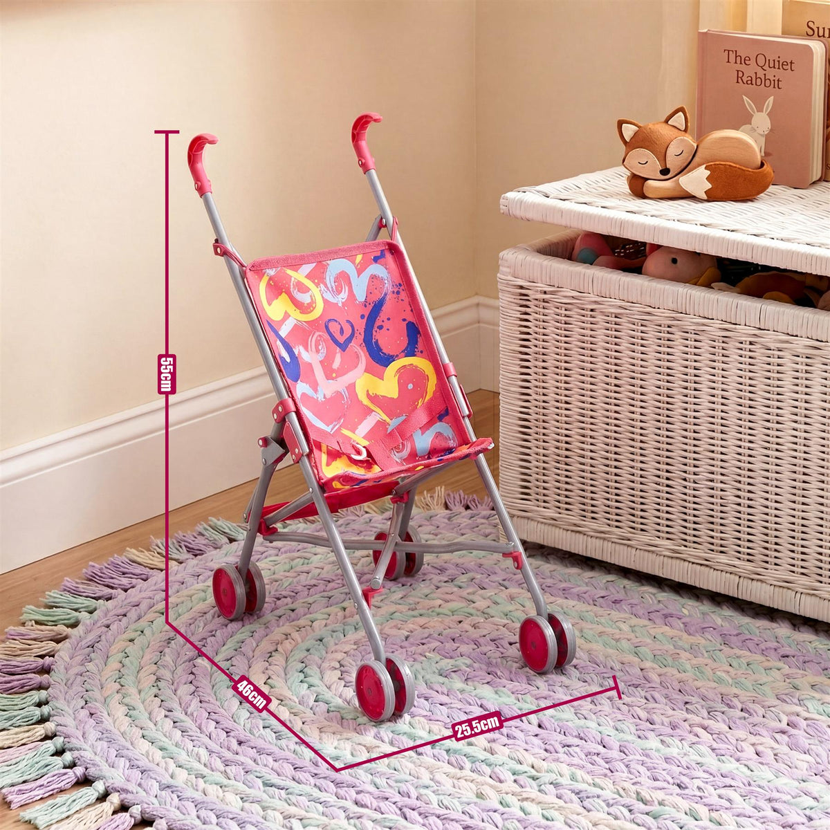 Doll's Buggy, Pink