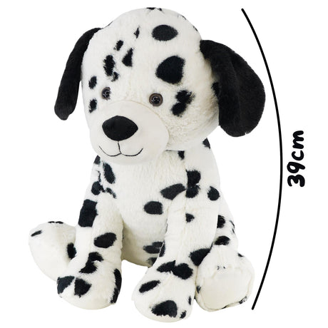 15" Plush Puppy Soft Dalmatian Dog Toy by The Magic Toy Shop - UKBuyZone