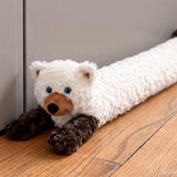 Cream Cat Novelty Draught Excluder