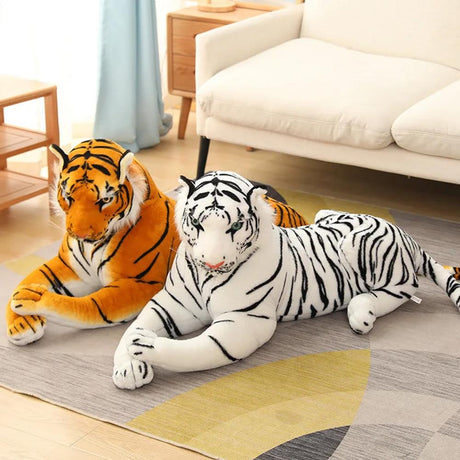 Large Bengal Tiger Soft Plush Toy by The Magic Toy Shop - UKBuyZone