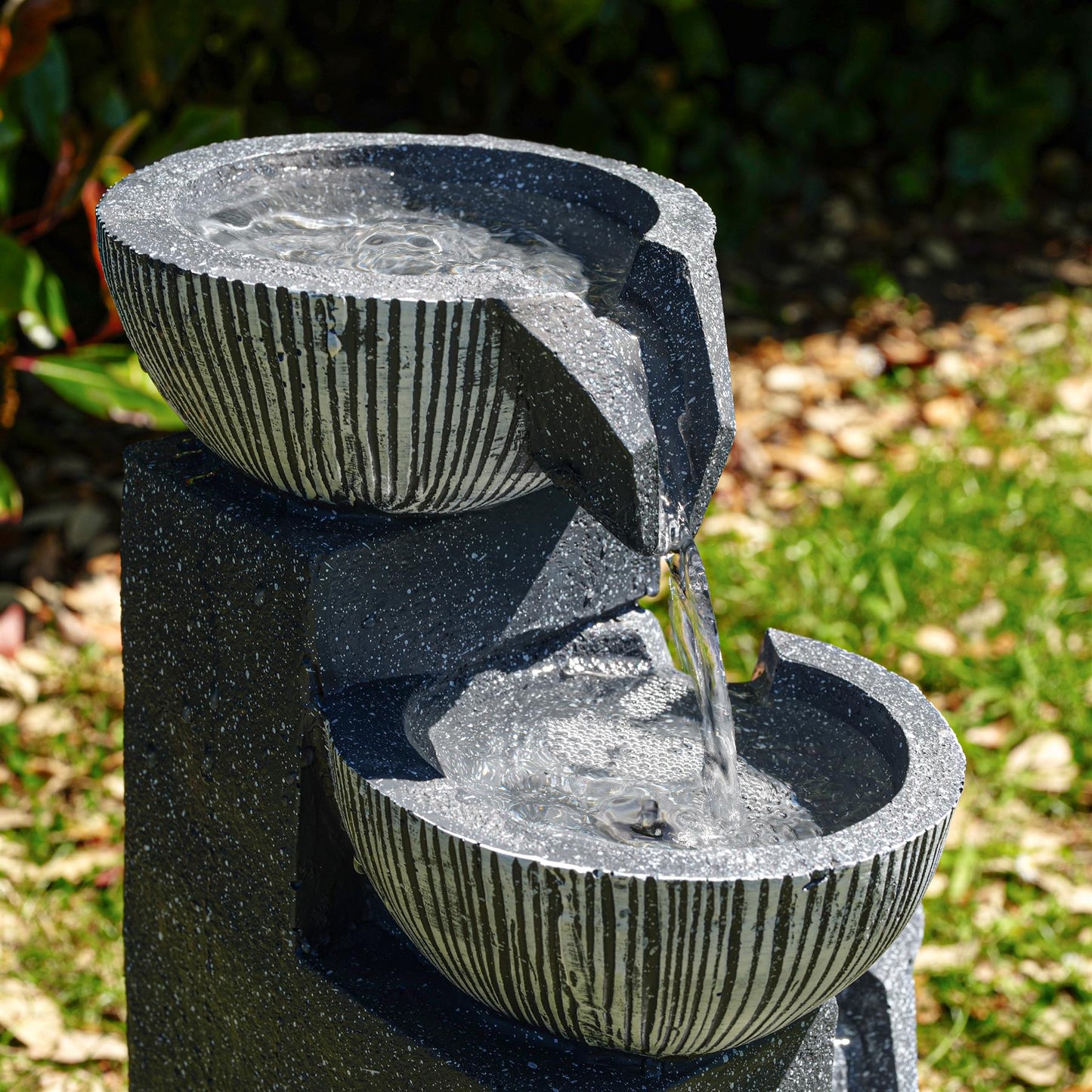 Solar 4 Tier Bowl  Fountain by GEEZY - UKBuyZone
