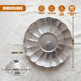 Collapsible Steamer 23 cm