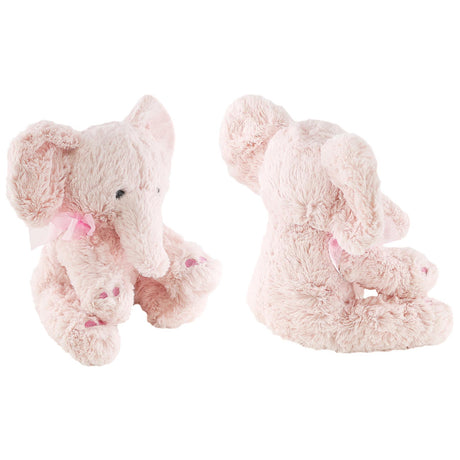 Pink Plush Elephant Soft Toys by The Magic Toy Shop - UKBuyZone