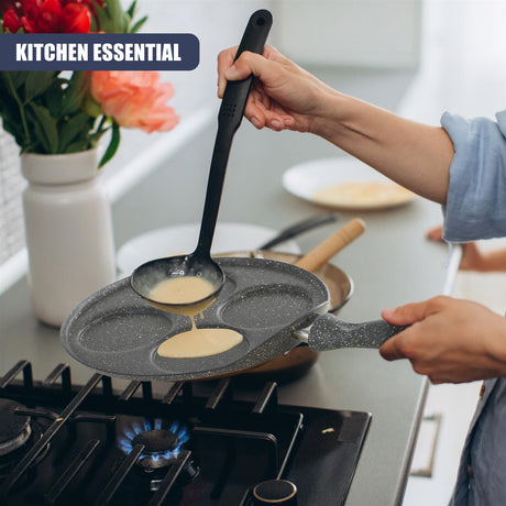 4 Mould Non-Stick Pancake Pan by GEEZY - UKBuyZone