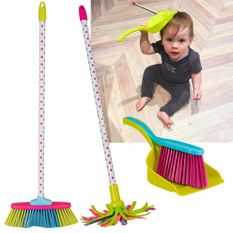 Kids Cleaning Play Set Toy by The Magic Toy Shop - UKBuyZone