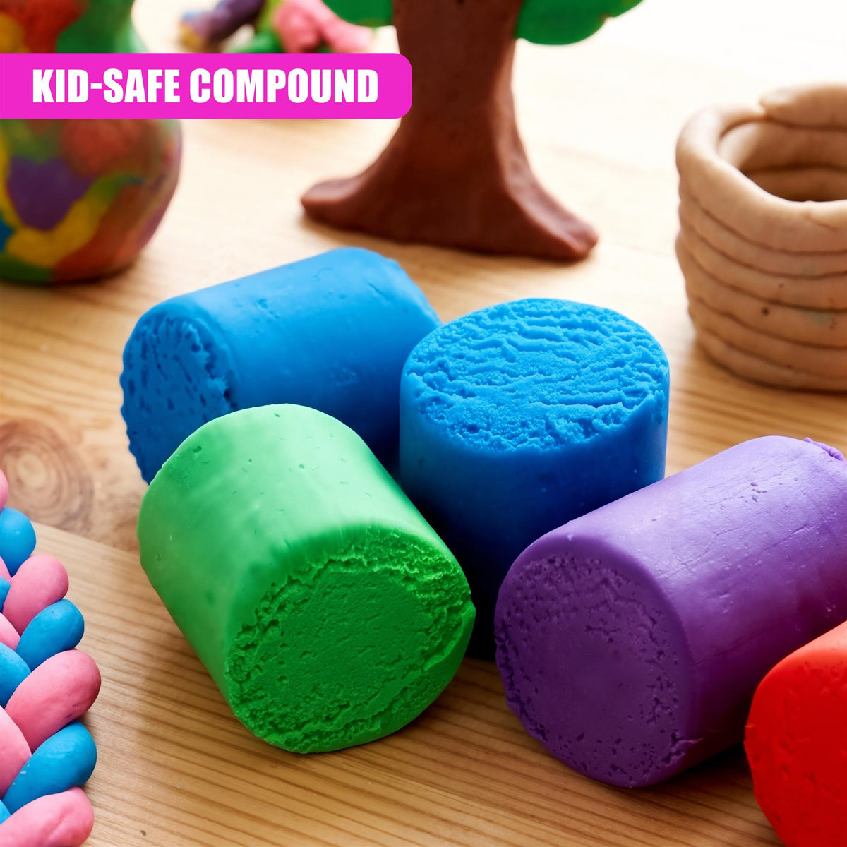 62-Piece Kids Dough Kit