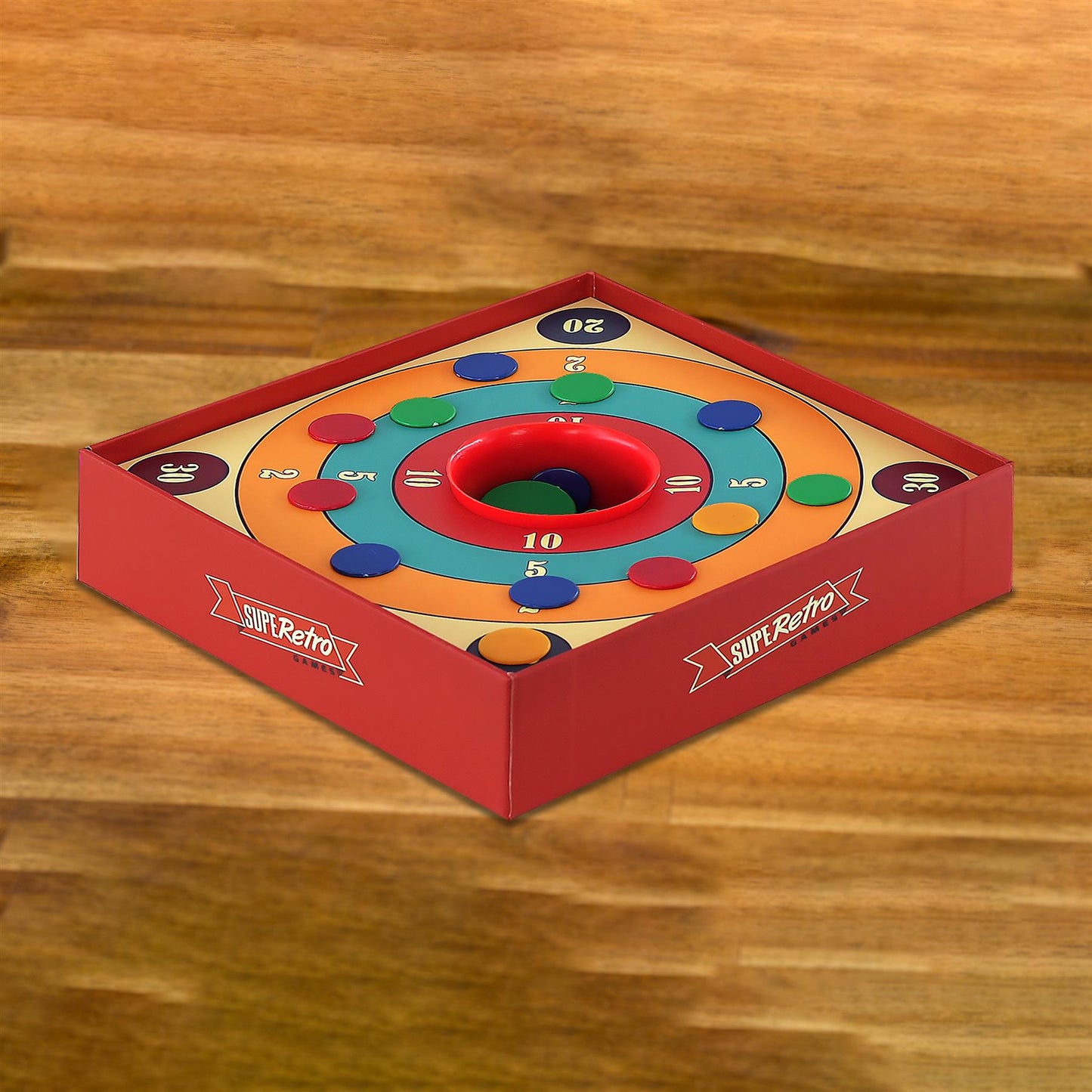 Traditional Tiddlywinks Game for 4 Players by The Magic Toy Shop - UKBuyZone