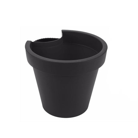 Black Drainpipe Planter by GEEZY - UKBuyZone