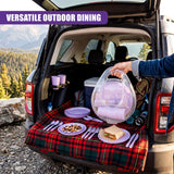 21 Piece Purple Picnic Set