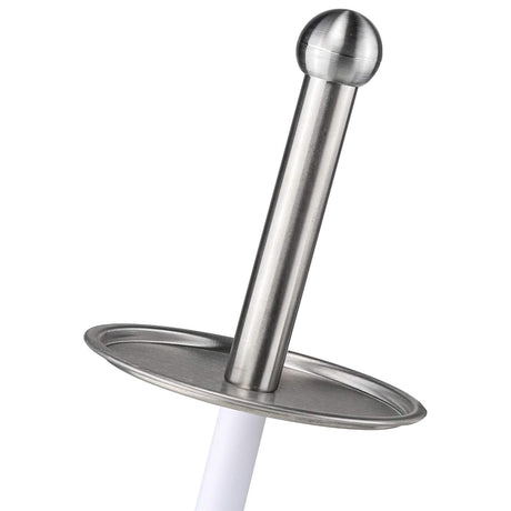 Geezy Stainless Steel Toilet Brush & Holder