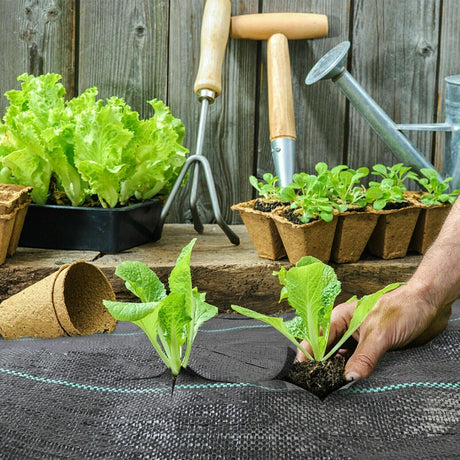 Foldable Weed Control Fabric by GEEZY - UKBuyZone