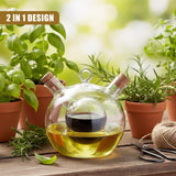 2 in 1 Oil Dispenser Bottle