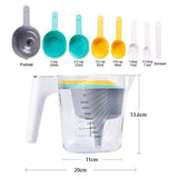 Geezy Measuring Cups & Spoons Set 9pcs