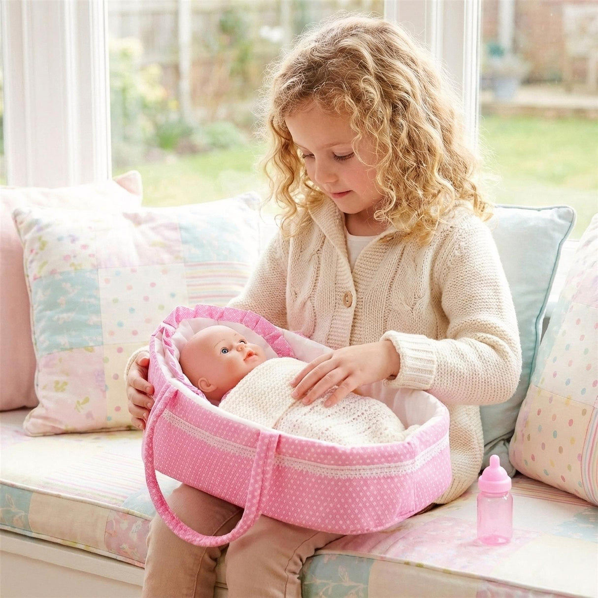 Baby Doll in Carry Cot (38 cm / 15")