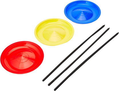 The Magic Toy Shop Spinning Plates Set by The Magic Toy Shop - UKBuyZone