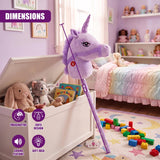 Unicorn Hobby Horse - Lilac