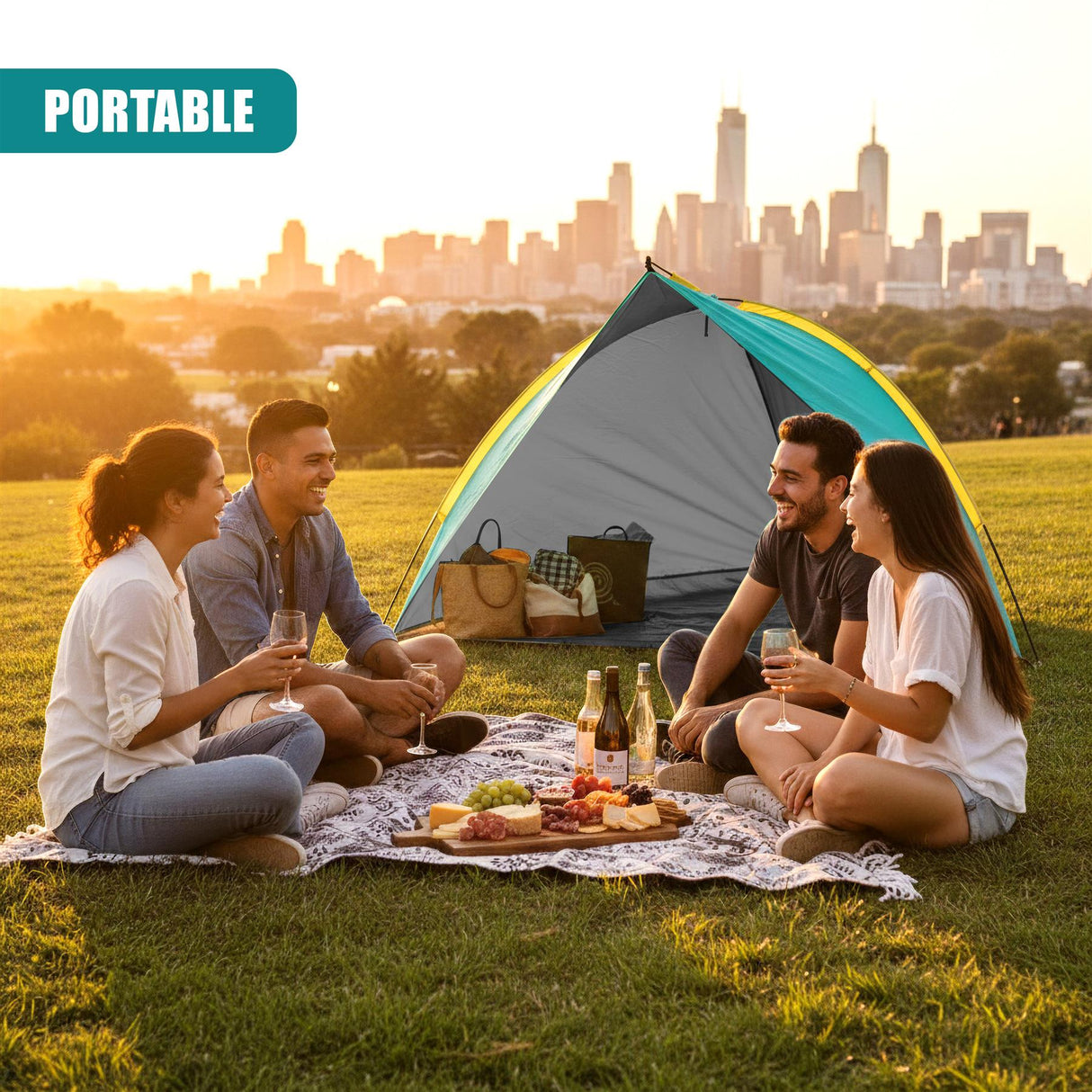 Pop Up Beach Tent