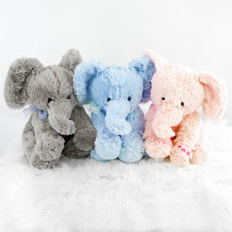 Pink Plush Elephant Soft Toys by The Magic Toy Shop - UKBuyZone