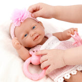 10" Baby Doll Play Set with Dummy and Rattle