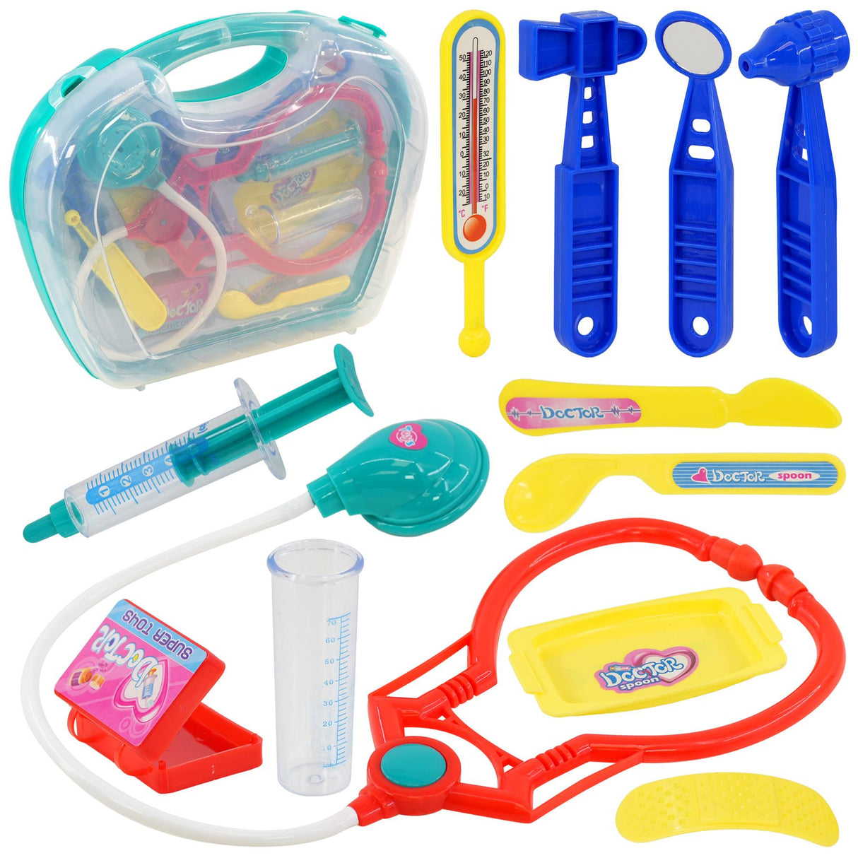 Kids Doctors Set with Carry Case by The Magic Toy Shop - UKBuyZone