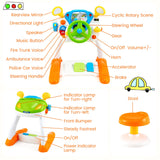 Freestanding Electronic Steering Wheel Driving Simulator Toy