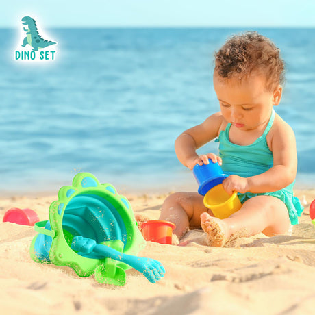 The Magic Toy Shop Animal Beach Bucket Set