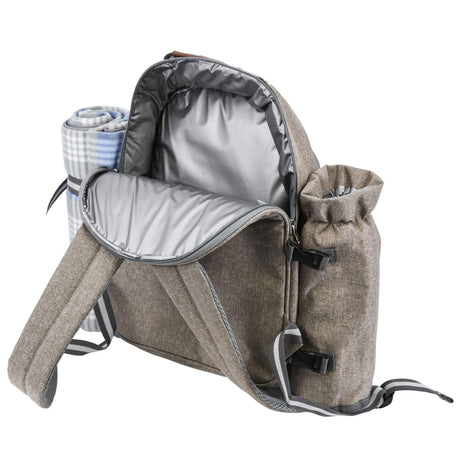 2 Person Picnic Cooler Backpack with Blanket by Geezy - UKBuyZone