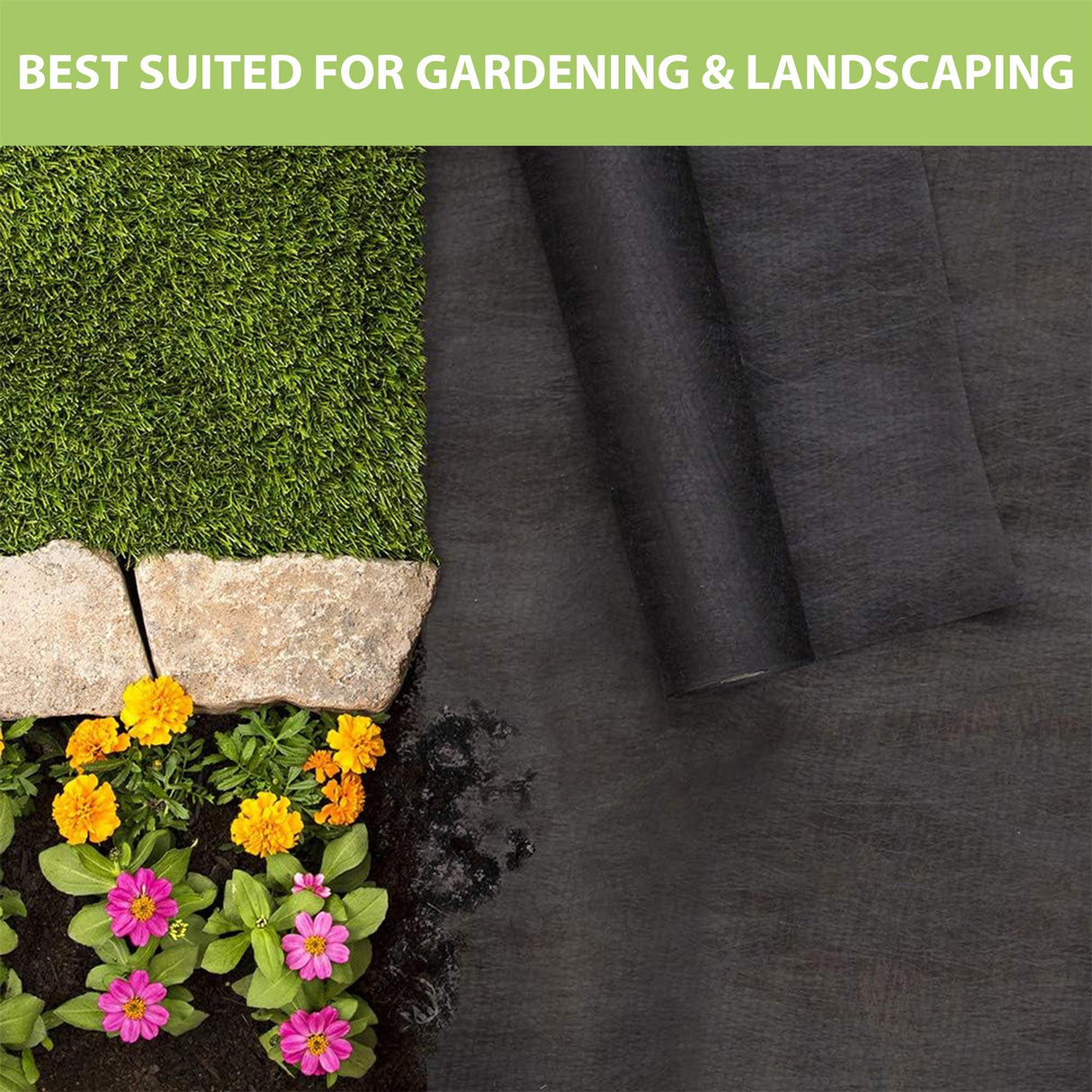 Non-woven Weed Control Fabric 1.5x8m