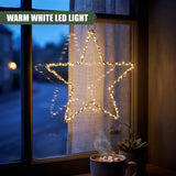 Star LED Fairy Light Gold Wire 30cm