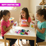 6 in 1 Traditional Cross Stitch Kit for Kids