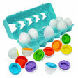 12 Shape Sorter Eggs by The Magic Toy Shop - UKBuyZone