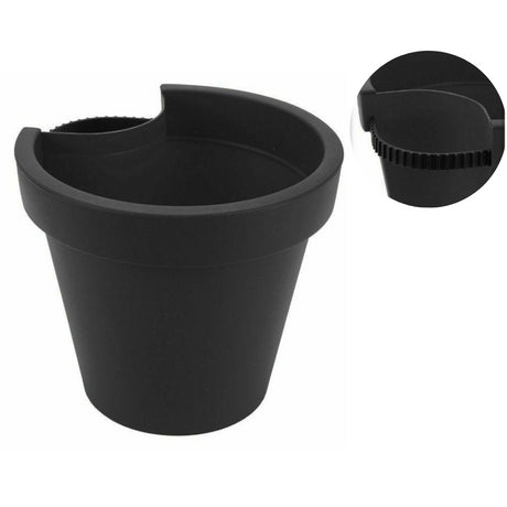 Black Drainpipe Planter by GEEZY - UKBuyZone