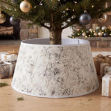 White Christmas Tree Skirt 22"
