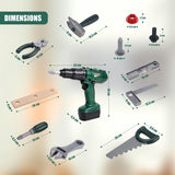 Kids Tool Playset with Carry Bag