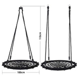 The Magic Toy Shop Giant Kids Outdoor Nest Disc Swing for 2 People